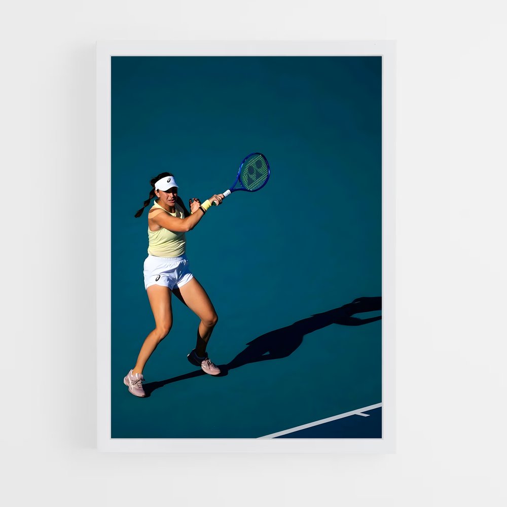 Poster Belinda bencic joueuse – affiche Tennis (vue 3)
